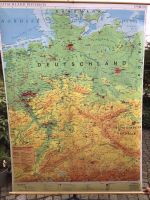 Wandkarte Geographie - Deutschland, physisch Friedrichshain-Kreuzberg - Friedrichshain Vorschau