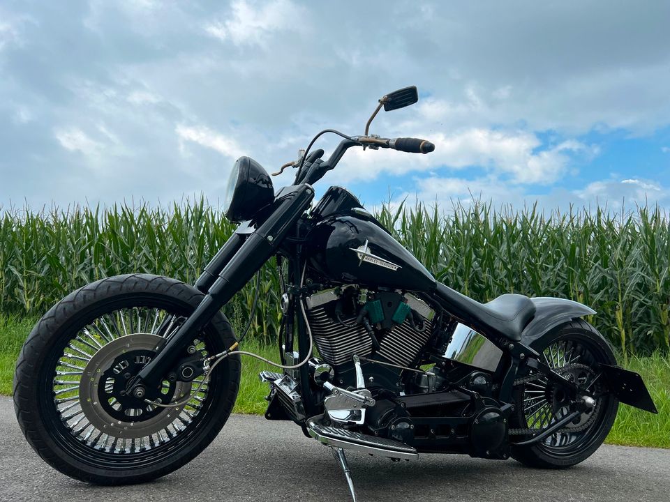 Harley-Davidson FXST Custom Umbau in Höxter