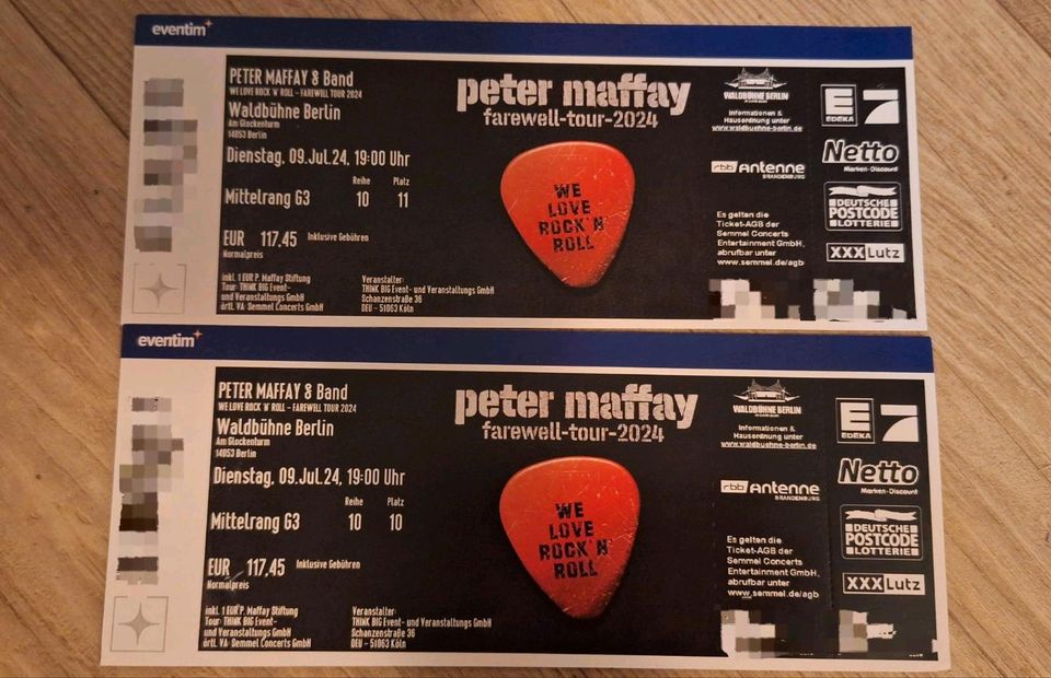 Peter Maffay Fare Well Tour 2024 Berlin in Falkensee