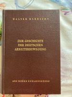 Buch „Zur Geschichte der deutschen Arbeiterbewegung“ von Walter U Thüringen - Erfurt Vorschau