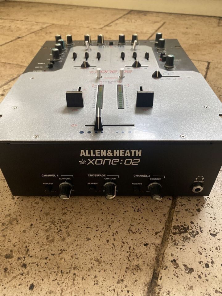 ALLEN & HEATH XONE 02 OVP Dj MIXER TOP technics 1210 CIB mk2 rare in Mannheim