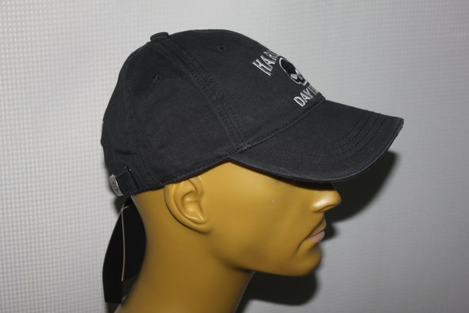 Harley Davidson Skull Basecap black für HD Biker in Penkun