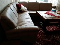 Sofa beige echtleder Nordrhein-Westfalen - Stadtlohn Vorschau
