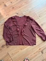 Zara Bluse mit Spitze L Größe Brandenburg - Stahnsdorf Vorschau