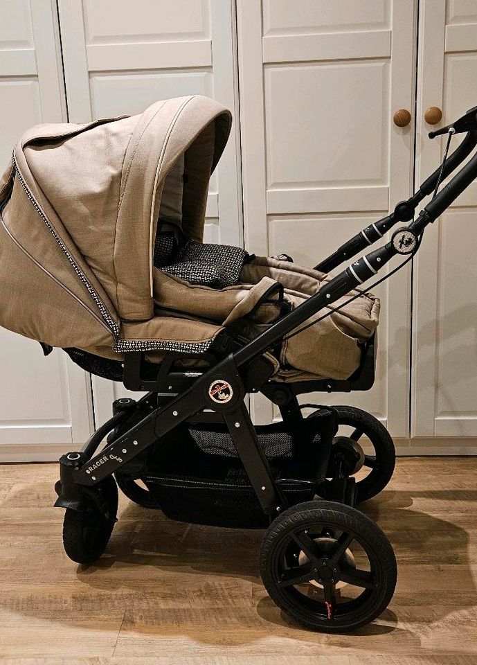 Kinderwagen Hartan Racer GTS braun/beige/coffee in Arnstein