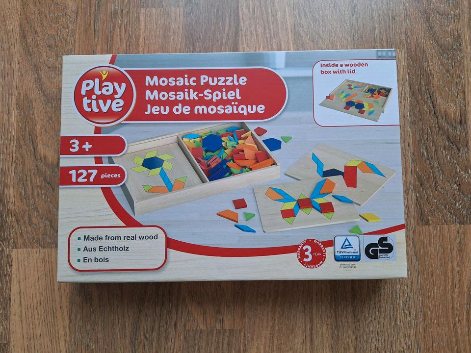 Playtive Mosaik-Spiel, Mosaik Puzzle Holzspielzeug in Baden-Württemberg -  Bretzfeld | eBay Kleinanzeigen ist jetzt Kleinanzeigen