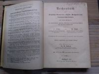Landwirtschaftliches Rechenbuch von 1897 Niedersachsen - Hohenhameln Vorschau