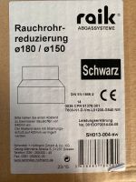 Rauchrohrreduzierung, Schwarz, d= 150/180mm Baden-Württemberg - Löwenstein Vorschau