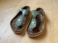 Birkenstock Gizeh Zehentrenner in Khaki Lack Gr. 39 Thüringen - Sollstedt (Wipper) Vorschau