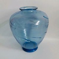 Blau Vase Mundgeblasenes Glas Schwerin - Weststadt Vorschau