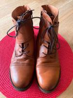MUSTANG Schnürstiefelette, Stiefelette, 39, braun/cognac Bayern - Marktheidenfeld Vorschau