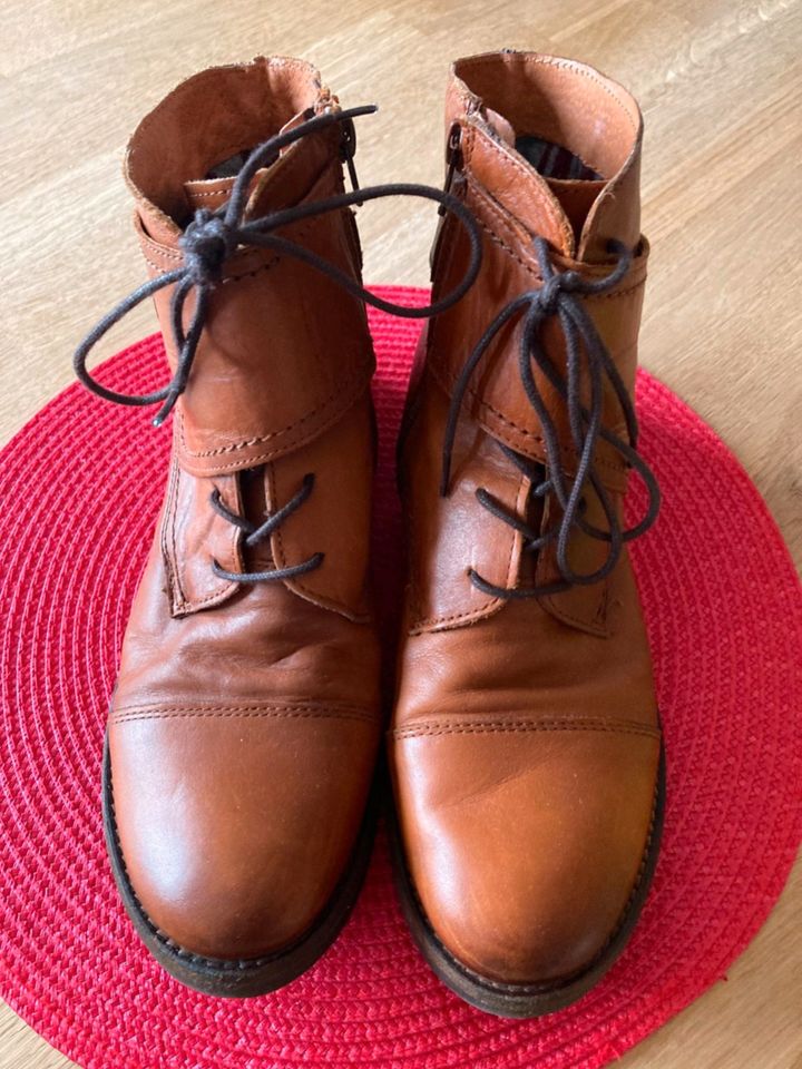 MUSTANG Schnürstiefelette, Stiefelette, 39, braun/cognac in Bayern -  Marktheidenfeld | eBay Kleinanzeigen ist jetzt Kleinanzeigen