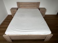 Sehr gutes Doppelbett 140x200 in heller Eiche Optik Nordrhein-Westfalen - Mönchengladbach Vorschau