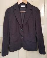 Blazerjacke Gr. 36 schwarz dunkelgrau mit Schulterpolstern Orsay Hessen - Riedstadt Vorschau