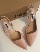 Zign Echtleder Pumps Slingpumps nude Gr. 38 Baden-Württemberg - Heilbronn Vorschau