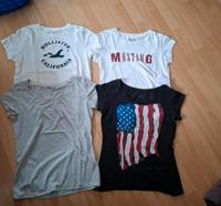 4 x T- Shirts Gr. S Hollister Mustang ... Hessen - Sulzbach Vorschau