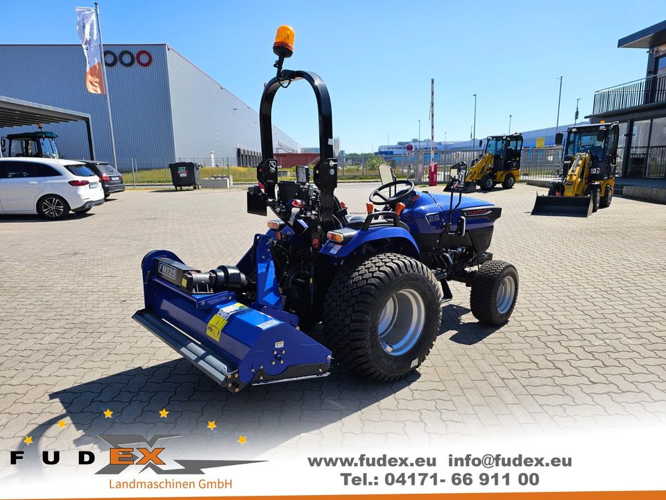 Farmtrac 22 ANGEBOT inkl.Y-Schlegelmulcher Fm-125 Kleintraktor Fudex Traktor in Winsen (Luhe)