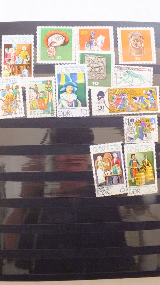 DDR / BRD Briefmarken Sammlung Teil 2 in Samtens