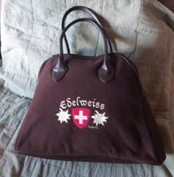 Edelweiß Schweizer Handtasche Fleece tasche braun Henkeltasche Bayern - Regensburg Vorschau