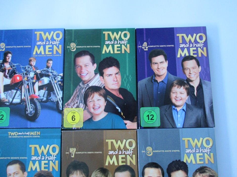 Two and a half Men DVD komplette Staffeln 1 - 8 in Kiefersfelden