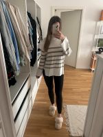 H&m Pullover mit hohem Kragen S creme greige gestreift Rheinland-Pfalz - Kaiserslautern Vorschau