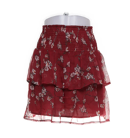 Vero Moda * Volant Mini Rock * weinrot geblümt * Gr. M * NEU Sachsen-Anhalt - Halle Vorschau