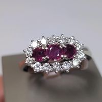 ❤Antiker Art Deco Ring aus 585er Weißgold und Brillanten Essen - Steele Vorschau