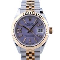 Rolex Lady-Datejust 28mm, Ref. 279173, 2021 ungetragenes Fullset LC EU, fliederfarbendes Diamant Zifferblatt/Jubileeband Duisburg - Duisburg-Mitte Vorschau