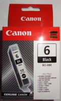 S Canon 6 BCI-6BK Originalpatrone schwarz Tintenpatrone 13ml Druc Rheinland-Pfalz - Urbar Vorschau