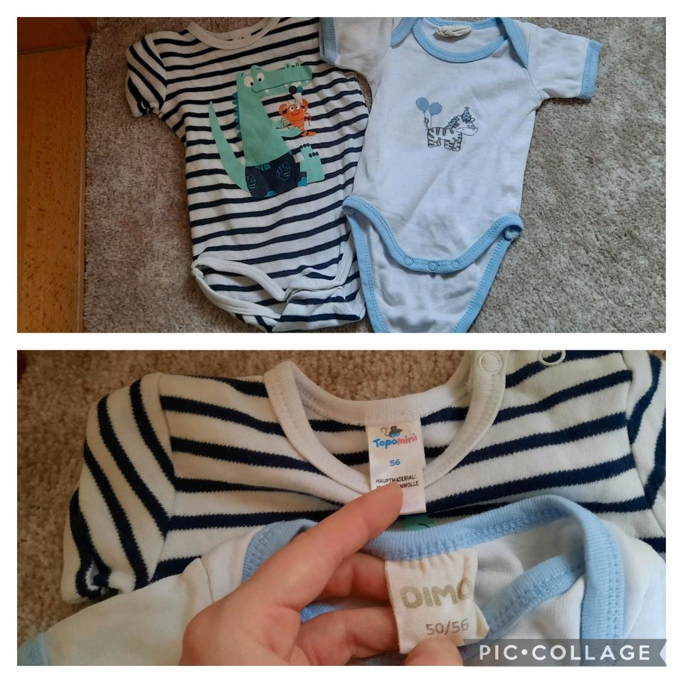 Sommerbekleidungspaket/ Kleiderpaket Baby Größe 50/56, 56 in Crimmitschau