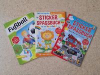 NEUE Sticker Spassbücher / Vorschule / Malen / Rätseln / Quizzen Bayern - Bissingen Vorschau