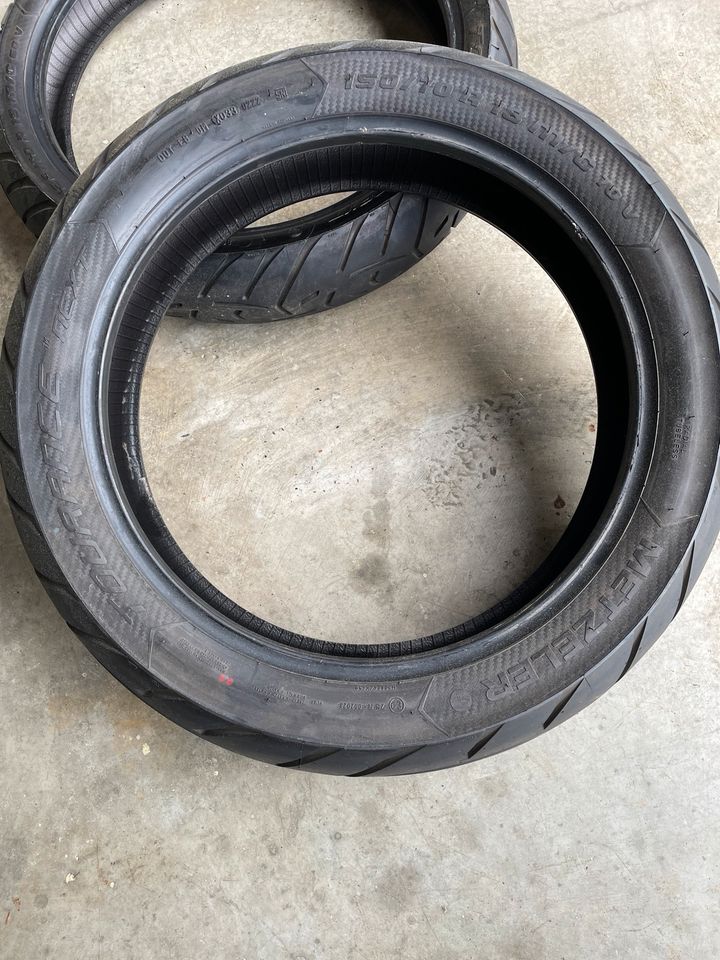 Reifensatz Metzler Tourance 120/70R19 + 150/70R18 in Ochsenhausen