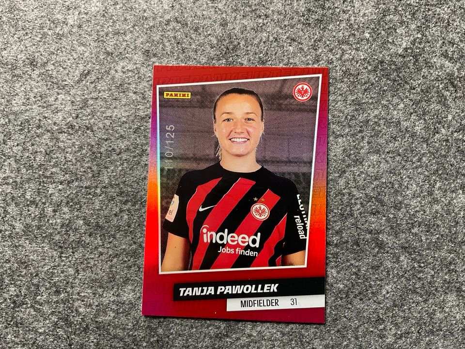 Panini limitierte Karten Eintracht Frankfurt Kollektion in Speyer