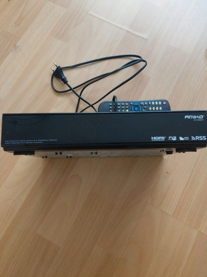 AMIKO  SET-TOP-BOX ,HDMI,HD Sat Receiver ,Twin port in Passau