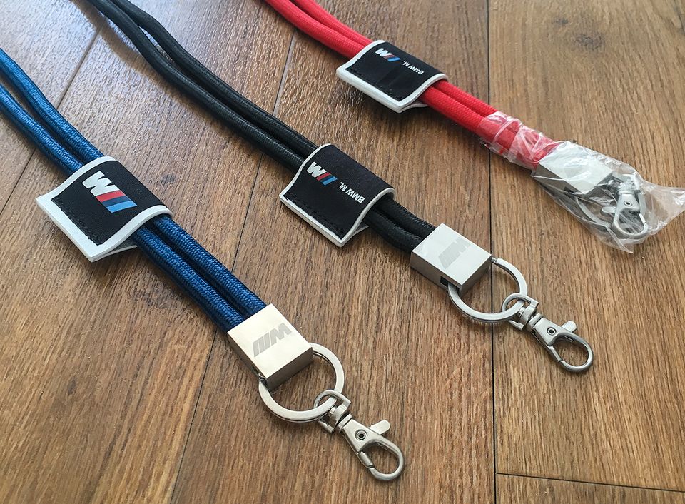 BMW ///M LANYARDS / SCHLÜSSELBÄNDER M2 M3 M4 M5 M6 M8 in Düsseldorf