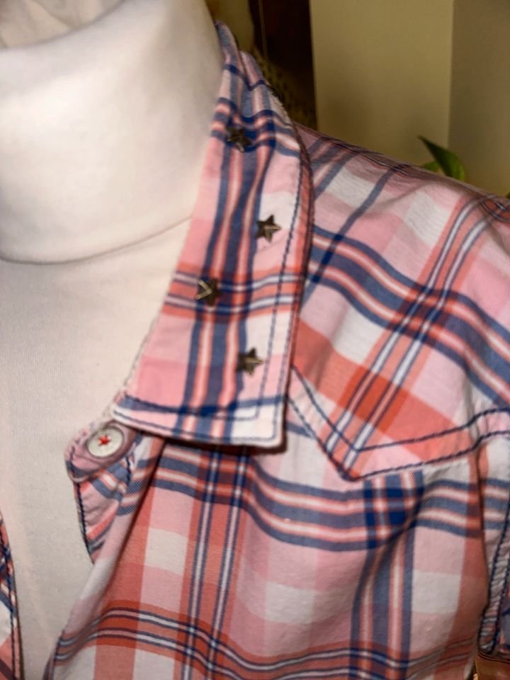 Tommy Hilfiger Hemd Bluse Shirt in Größe L 40 in Worms