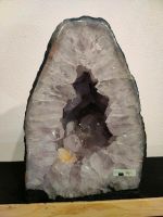 Amethyst Druse 31 cm hoch, große Kristalle mit Goethit, Edelstein Bayern - Schnaittenbach Vorschau