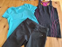 Sportkleidung Top Sportshirt, Leggins S Tschibo Crivit Bayern - Künzing Vorschau