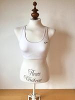 Nike DRI-FIT Sportbustier Bustier weiß Sport Sport-BH BH S Bayern - Ustersbach Vorschau