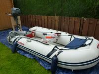 YAMAHA 5PS Motor mit Schlauchboot SUZUMAR 320AL. Niedersachsen - Stadthagen Vorschau