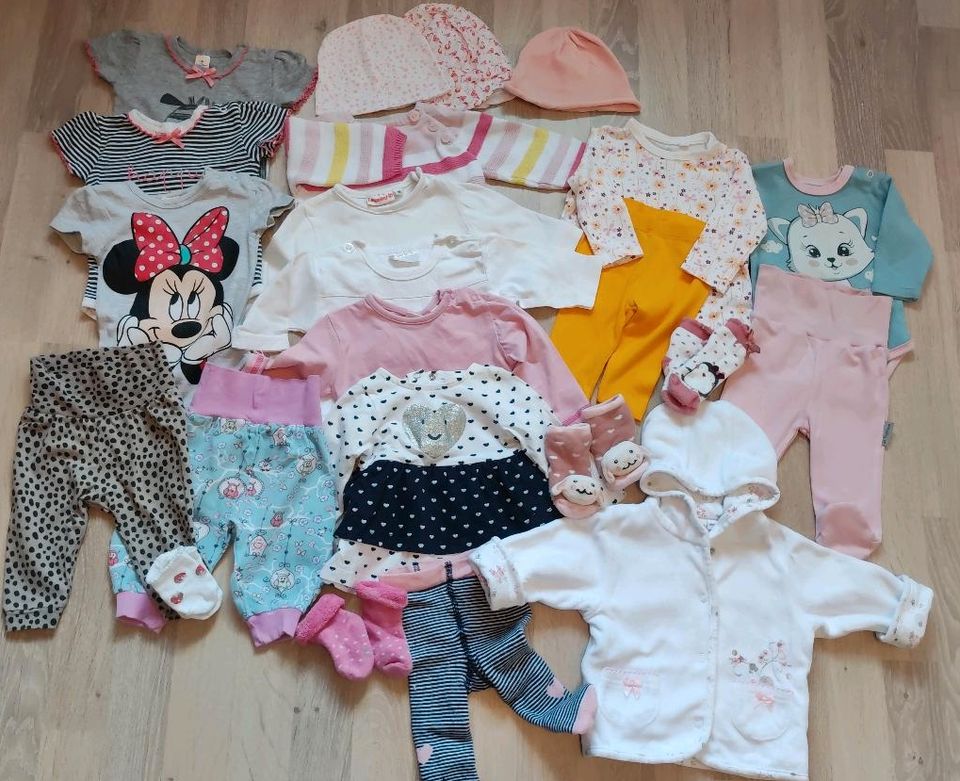 Baby Mädchen Kleidungpaket 50 56 Bodys Set Kleid Jacke Hosen in Essen (Oldenburg)