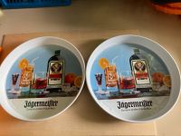 2 alte Jägermeister Servier Tablett Blech 33cm 80er Jahre Deko Rheinland-Pfalz - Winringen Vorschau