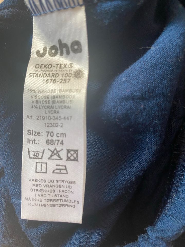 Hose Joha Bambusviskose blau 70 in Berlin