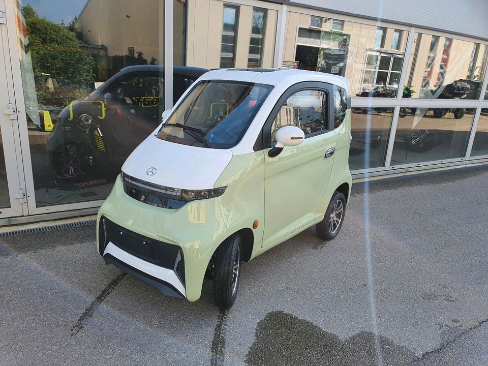 ❌❌ Microcar Kabinenroller Mopedauto 45 Km/h E Auto Neufahrzeug in Augsburg