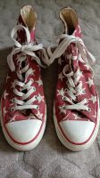 Converse 42 Rot Sterne Schuhe Weiß Chucks Bremen - Neustadt Vorschau