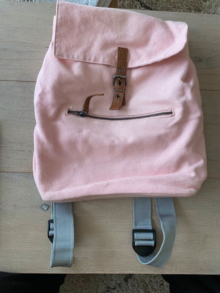 Rucksack rosa bonprix Tasche Accessoire Style Damen unisex Kinder in Nackenheim