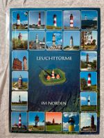 Poster laminiert: Leuchttürme im Norden Norddeutschland Niedersachsen - Leer (Ostfriesland) Vorschau