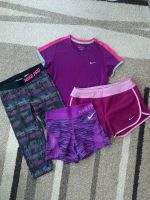 Nike T-Shirt Leggings Tight 3/4 Shorts Dri-Fit Running 140 146 Hessen - Kassel Vorschau