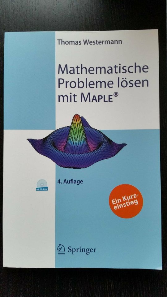 Mathematische Probleme lösen mit Maple (Thomas Westermann) in Heidelberg
