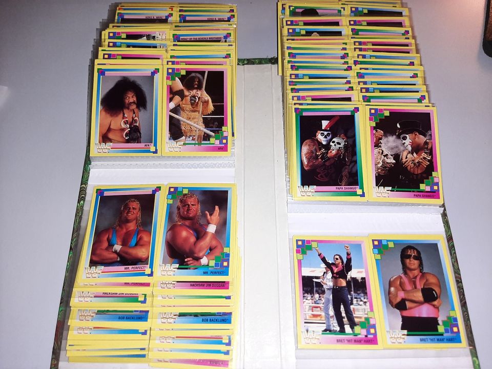 WWF Trading Cards, Merlin 1993, Sammelkarten, 190 Stück in Ellgau